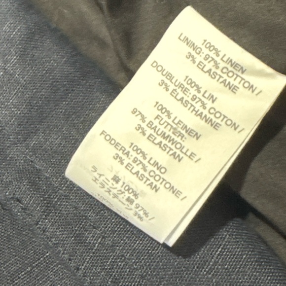 J.Crew Women’s 100% Linen Navy Blazer Size 4 – Lightweight Tailored Jacket - Picture 7 of 9